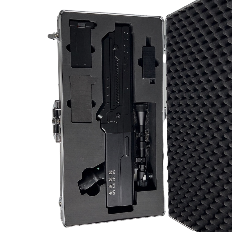  青川手持便携式枪型低空防御反制四通道B型