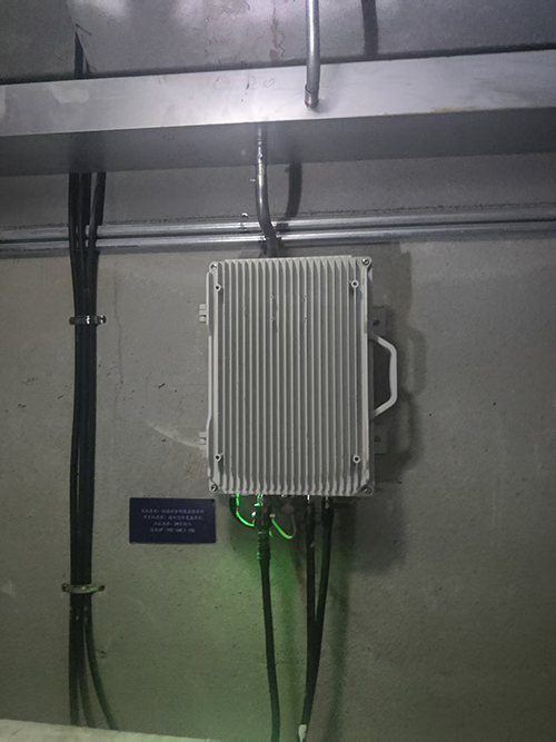  青川电力管廊覆盖漏缆方式案例